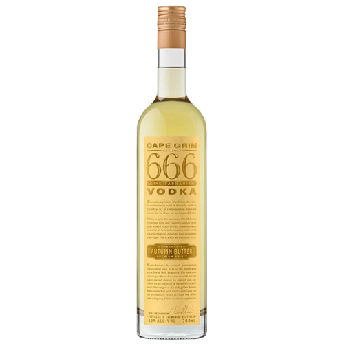 Cape Grim 666 Autumn Butter Vodka 700ml - 1 Bottle